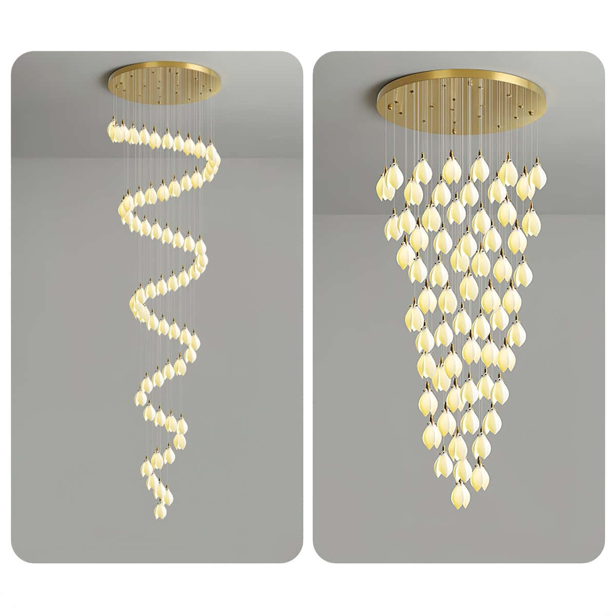 Astralis Bloom Stairs Chandelier