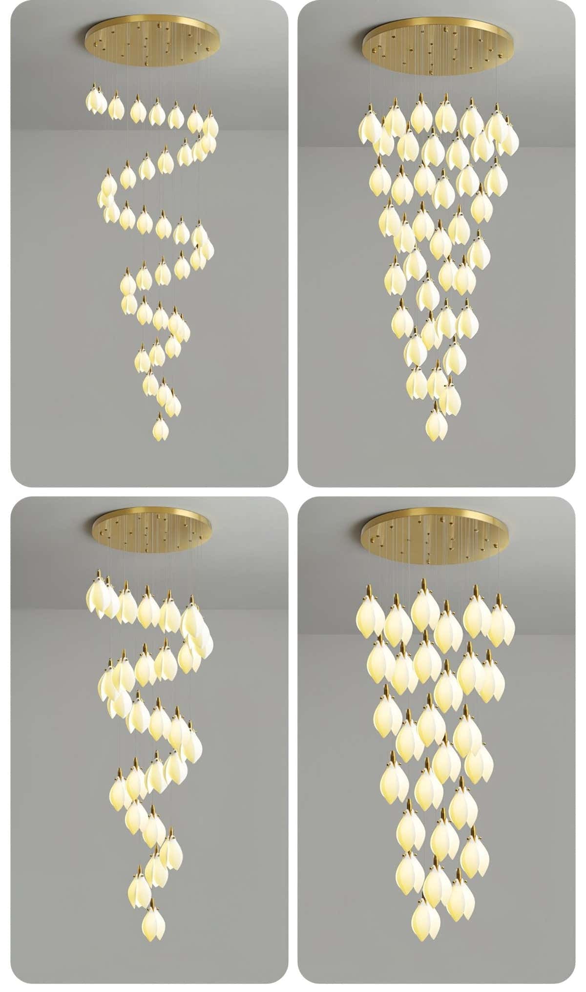 Astralis Bloom Stairs Chandelier
