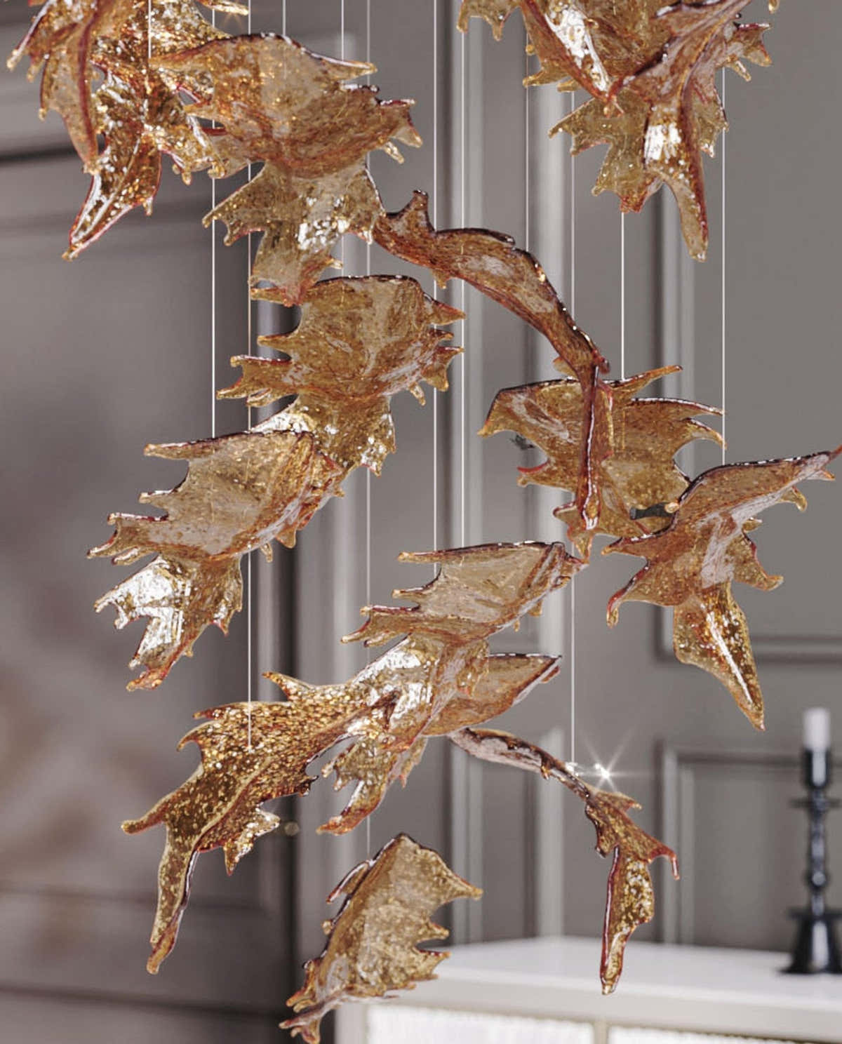 Flying Leaves Chandelier