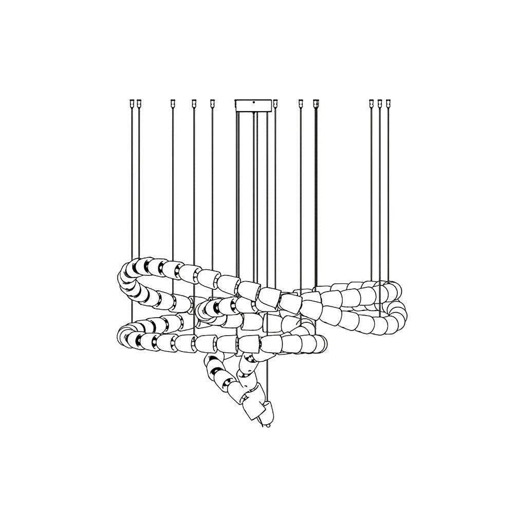 Gabriel Chrome Chandelier