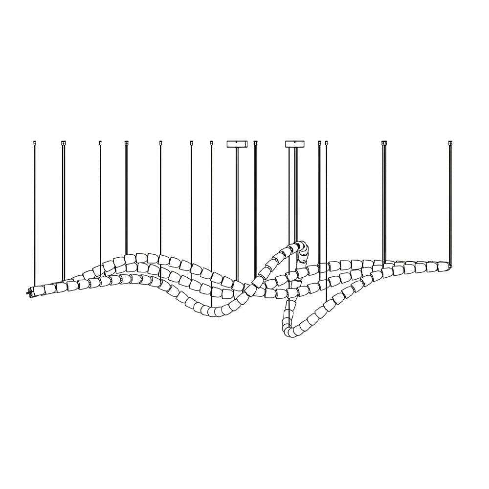Gabriel Chrome Chandelier