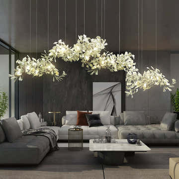 Gingko Chandelier C