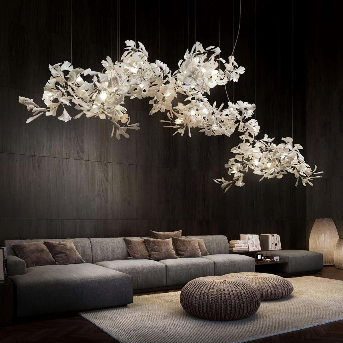 Gingko Chandelier C