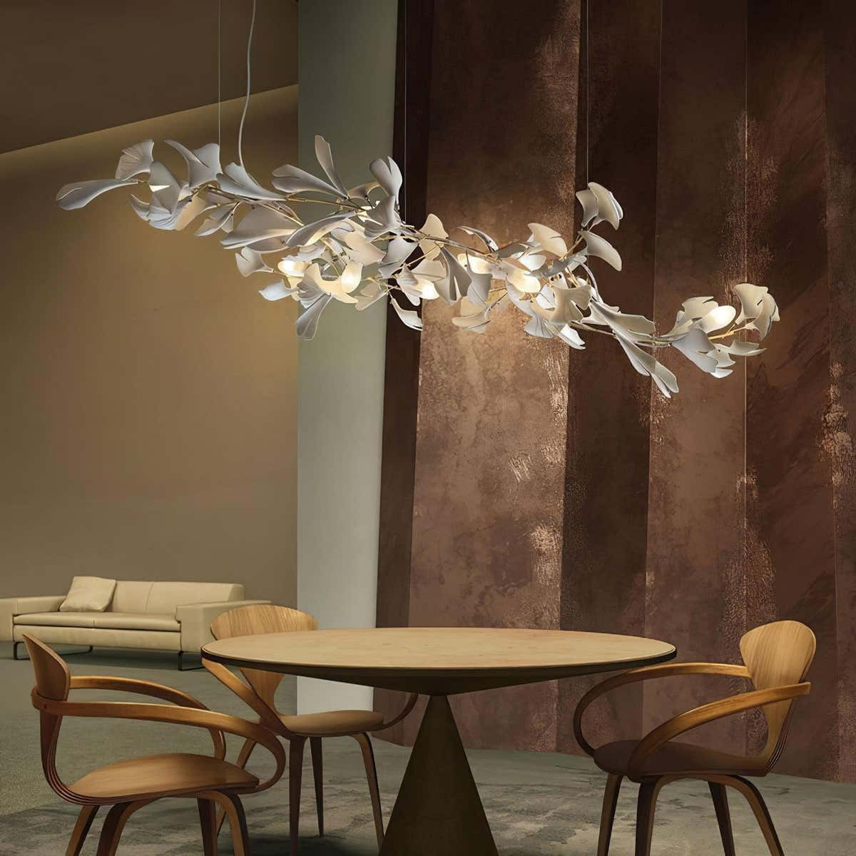 Gingko Chandelier E