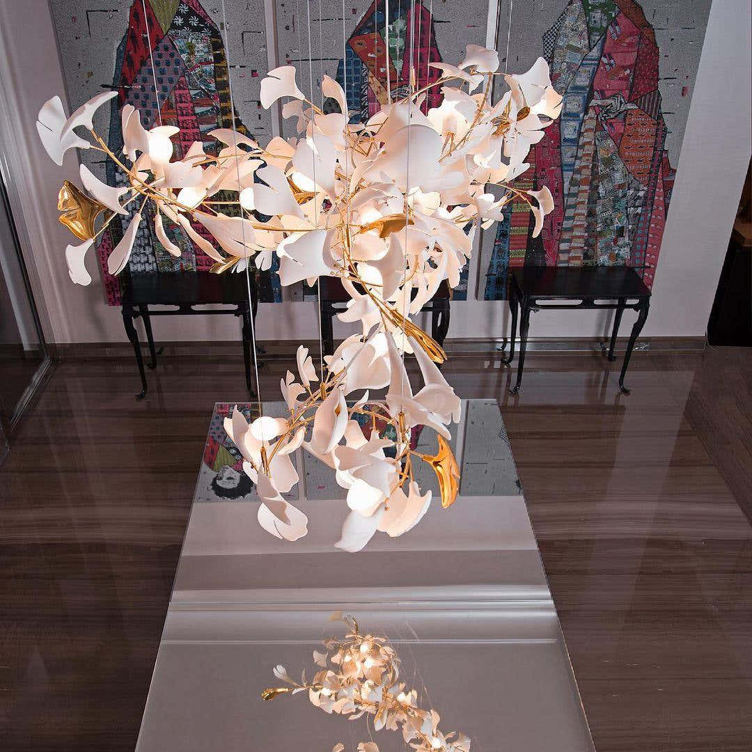 Gingko Chandelier E