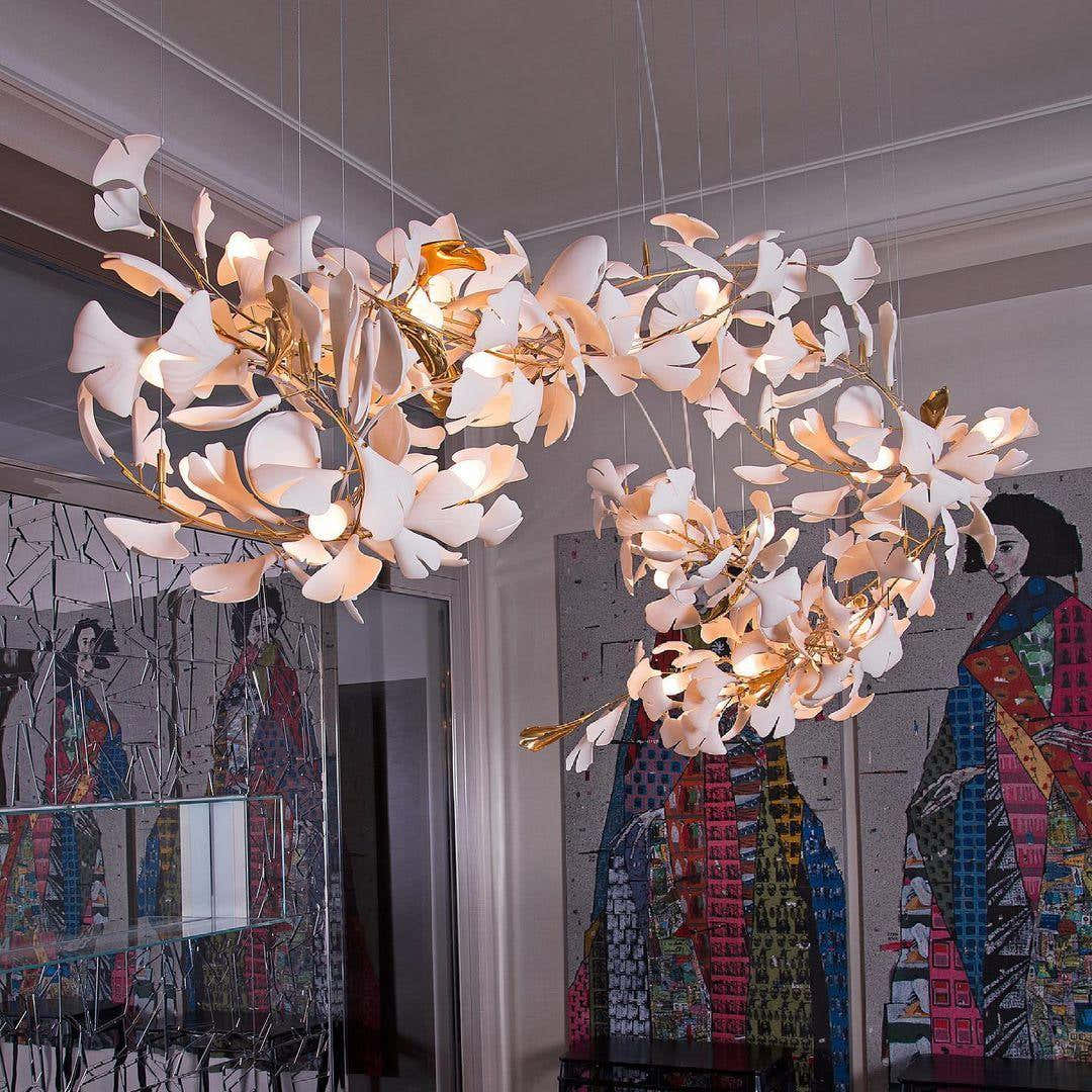 Gingko Chandelier E