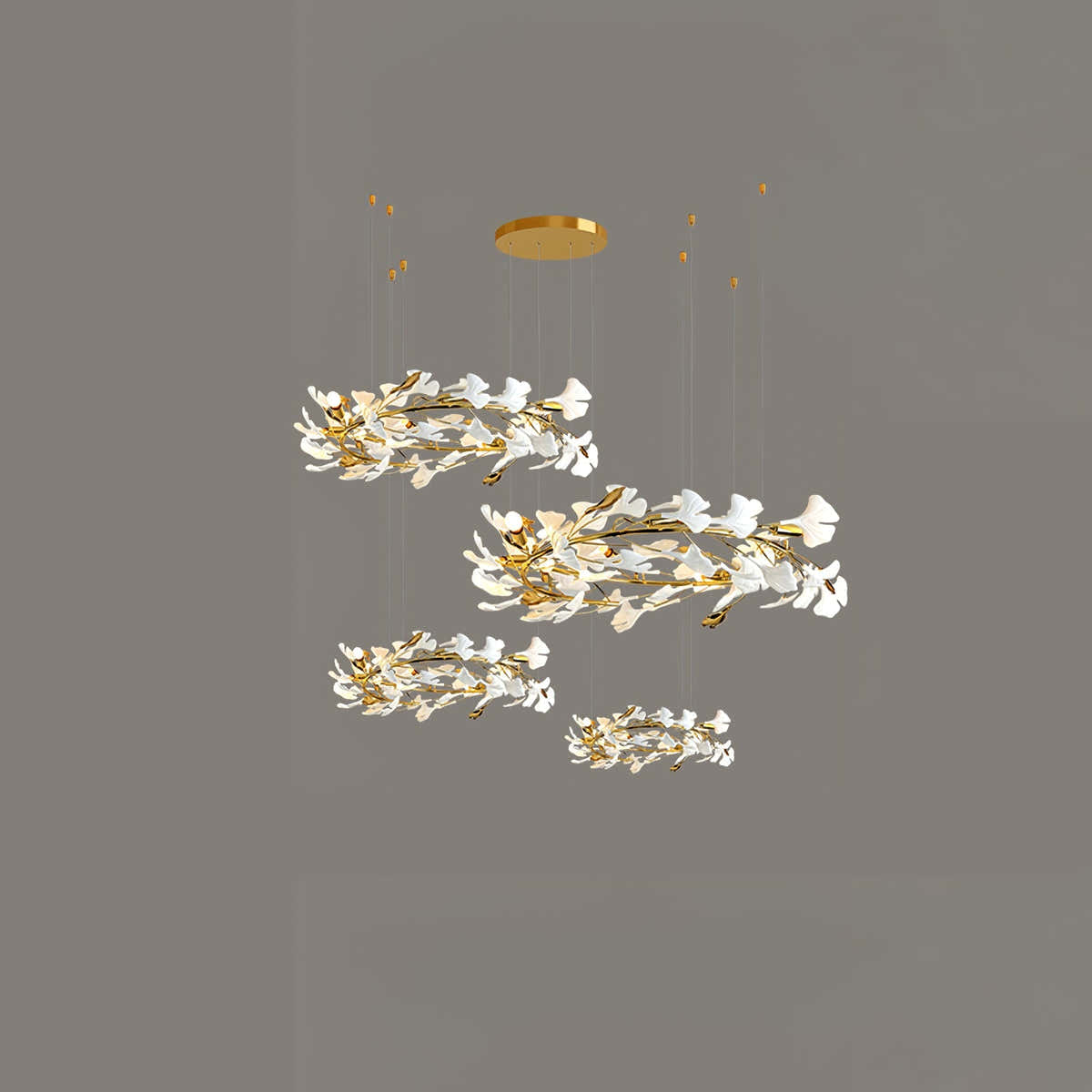 Gingko Leaves Chandelier