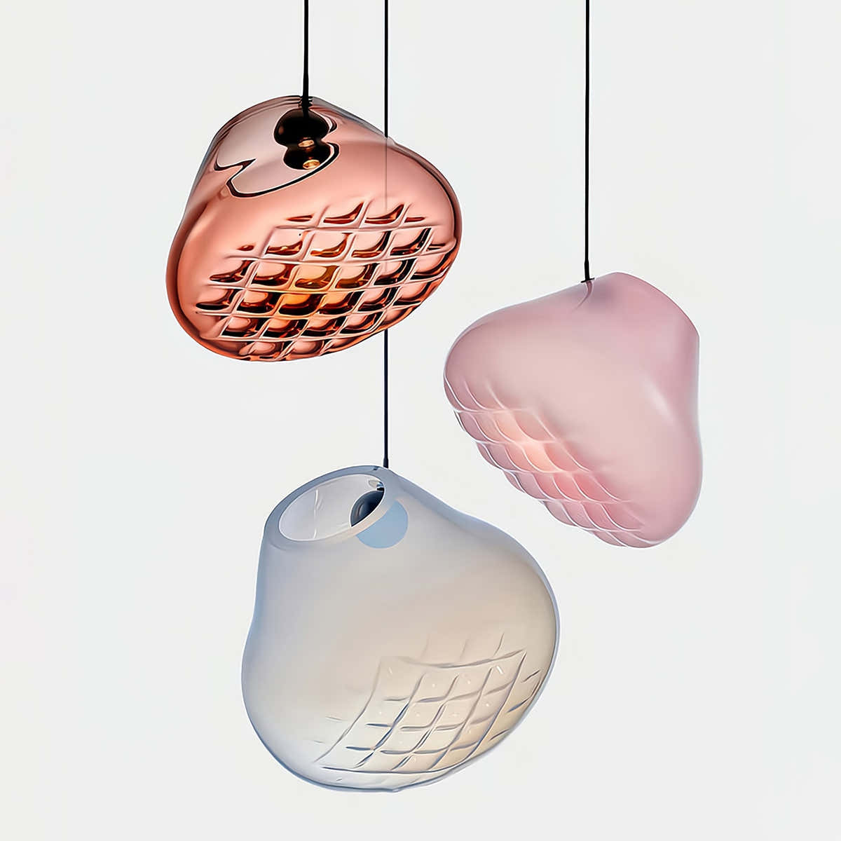 Grid Pendant Light