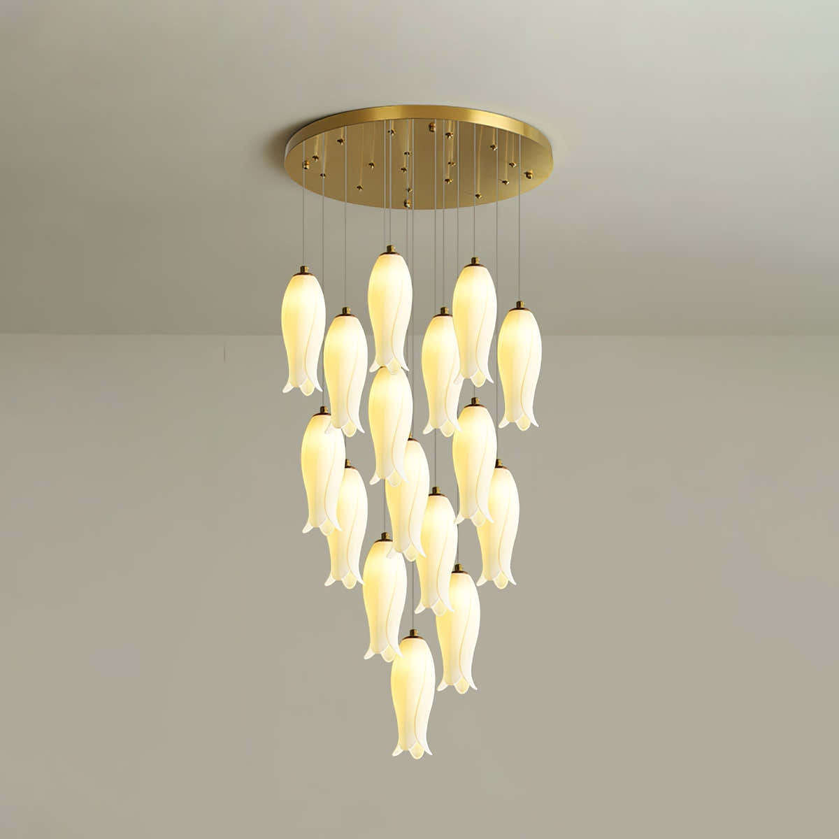 Luma Flora Stairs Chandelier