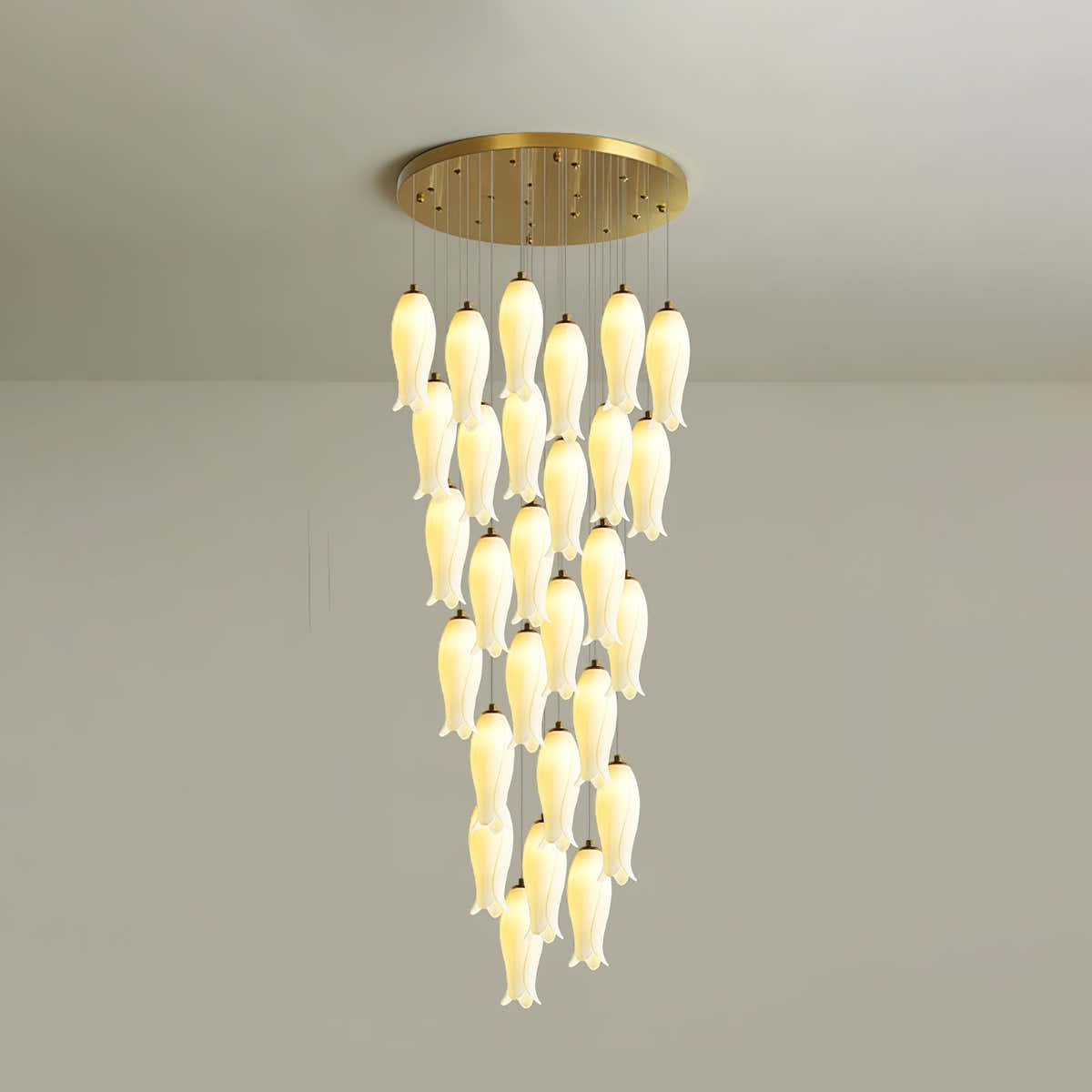 Luma Flora Stairs Chandelier