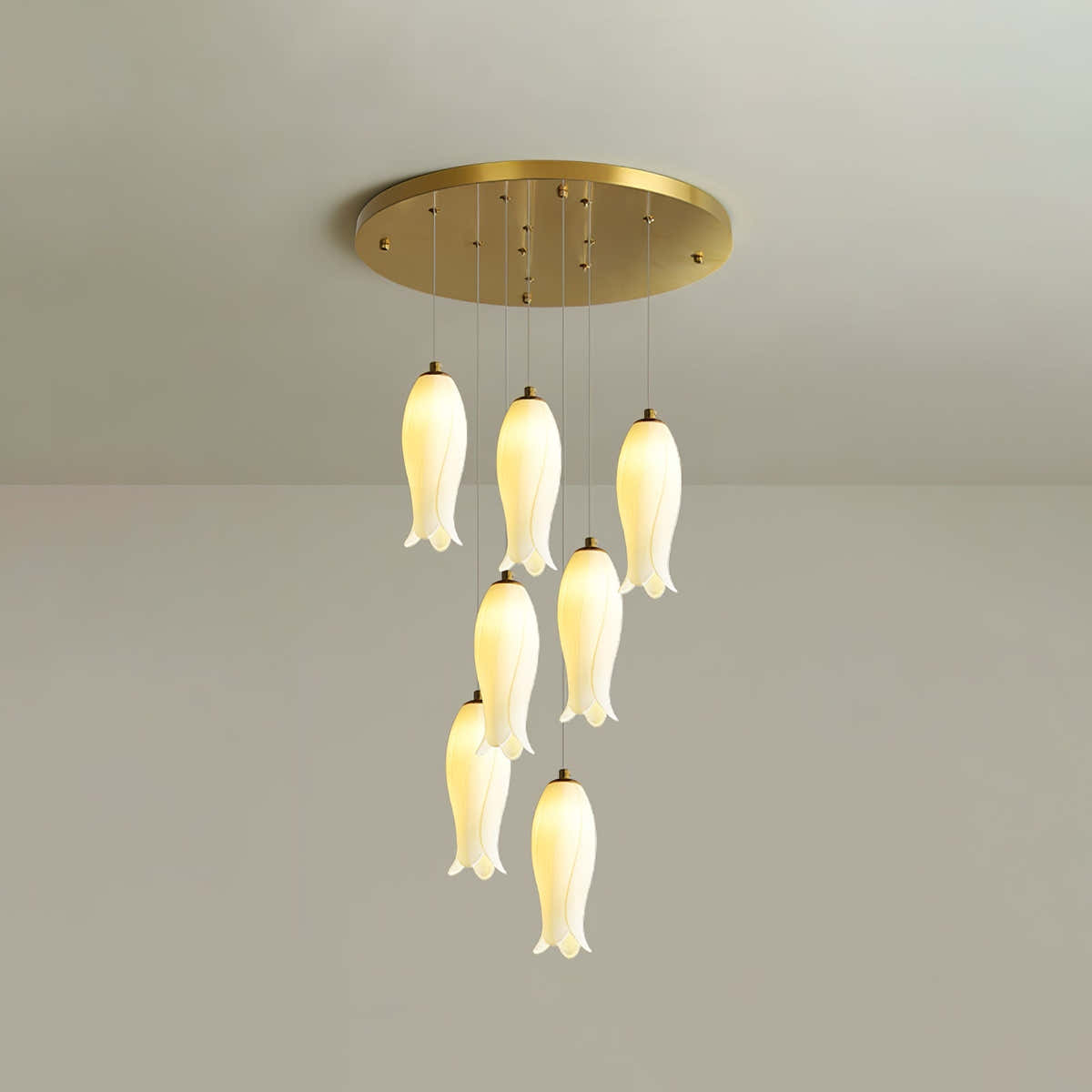 Luma Flora Stairs Chandelier