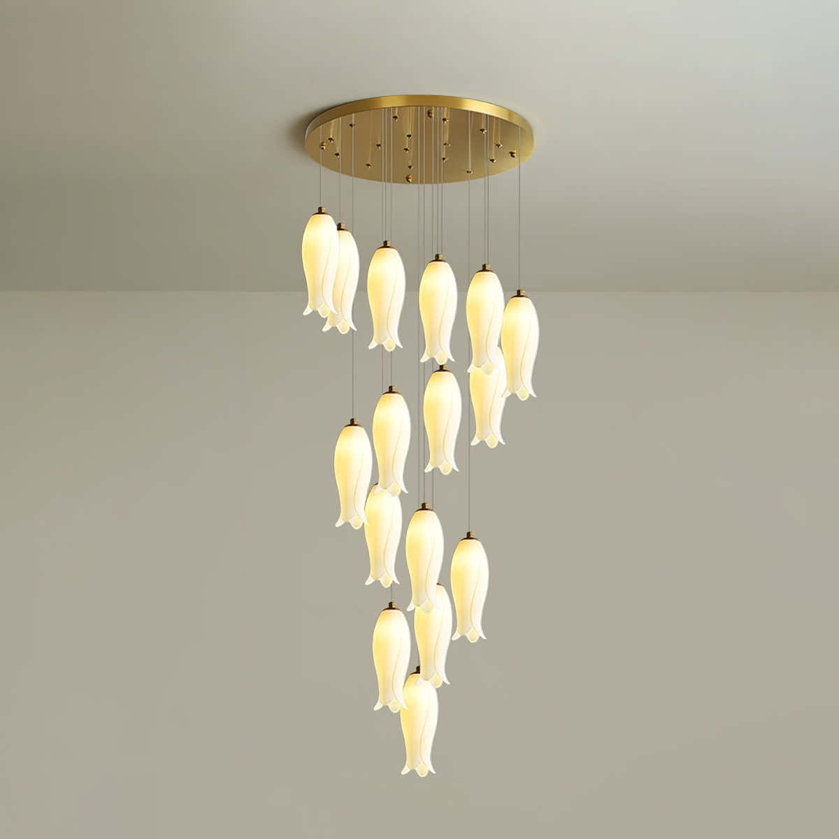 Luma Flora Stairs Chandelier