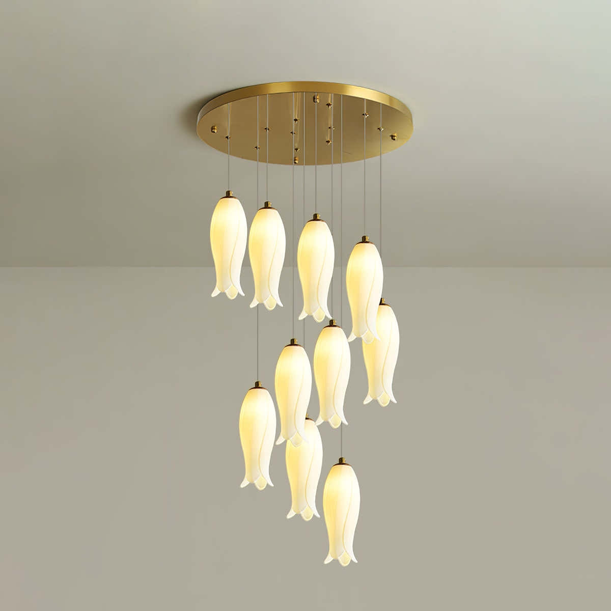 Luma Flora Stairs Chandelier