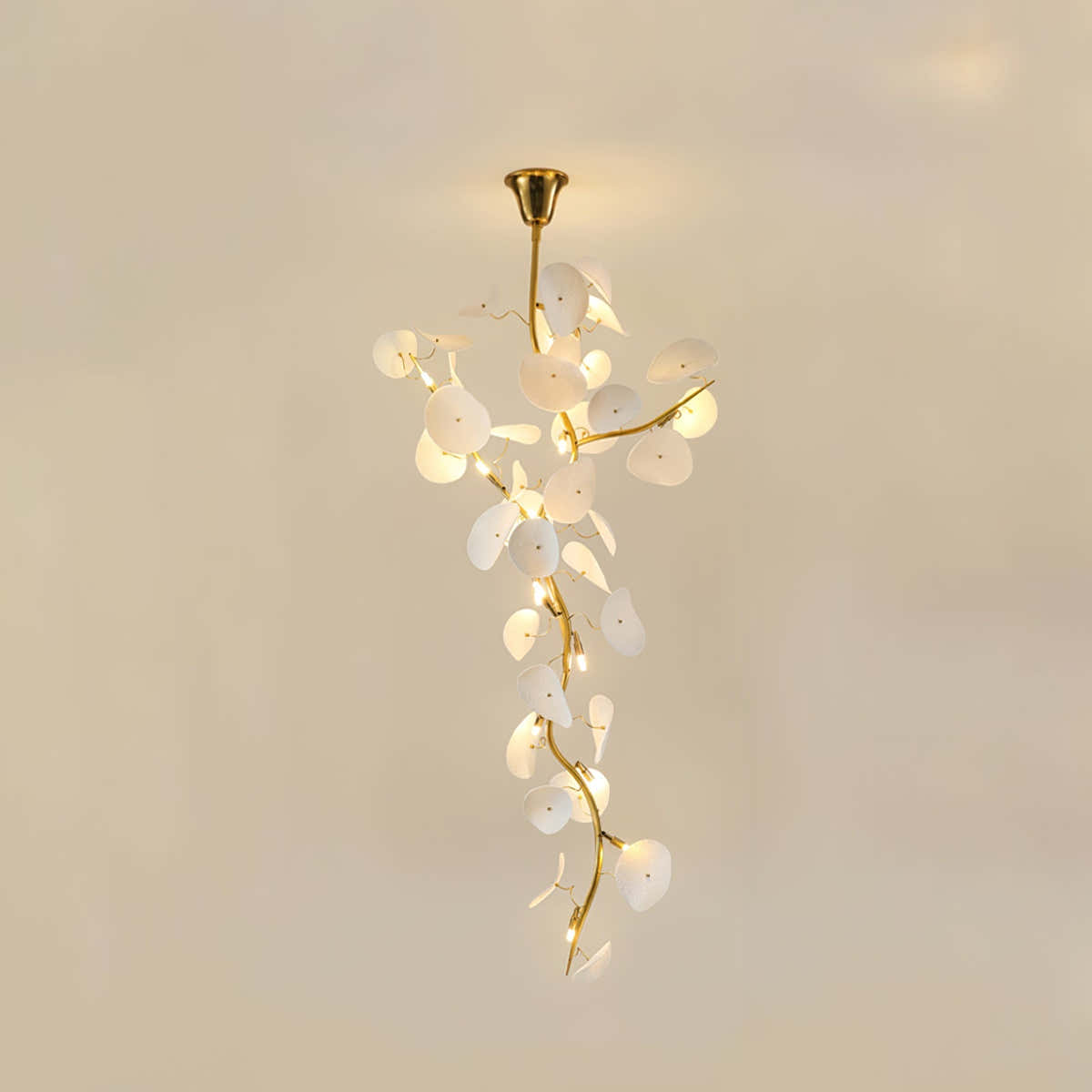 Nebula Petal Chandelier