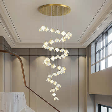 Orlani Cascade Stairs Chandelier
