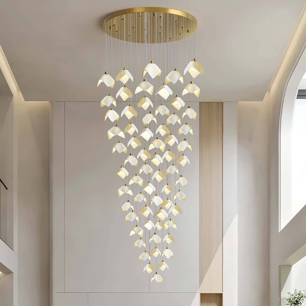 Orlani Cascade Stairs Chandelier