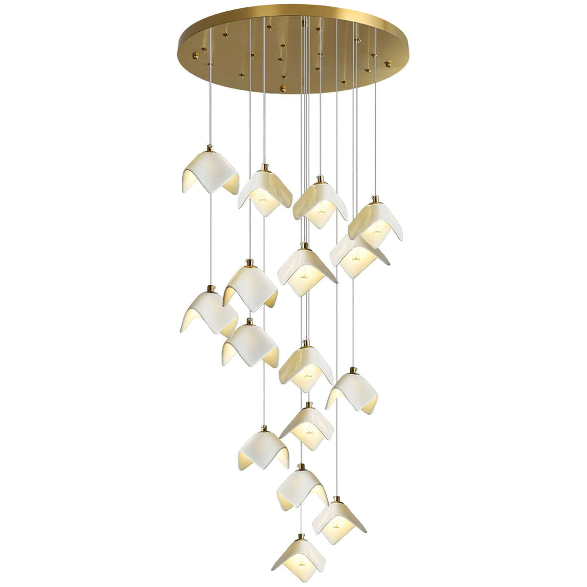 Orlani Cascade Stairs Chandelier