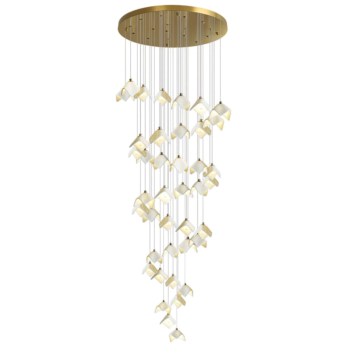 Orlani Cascade Stairs Chandelier