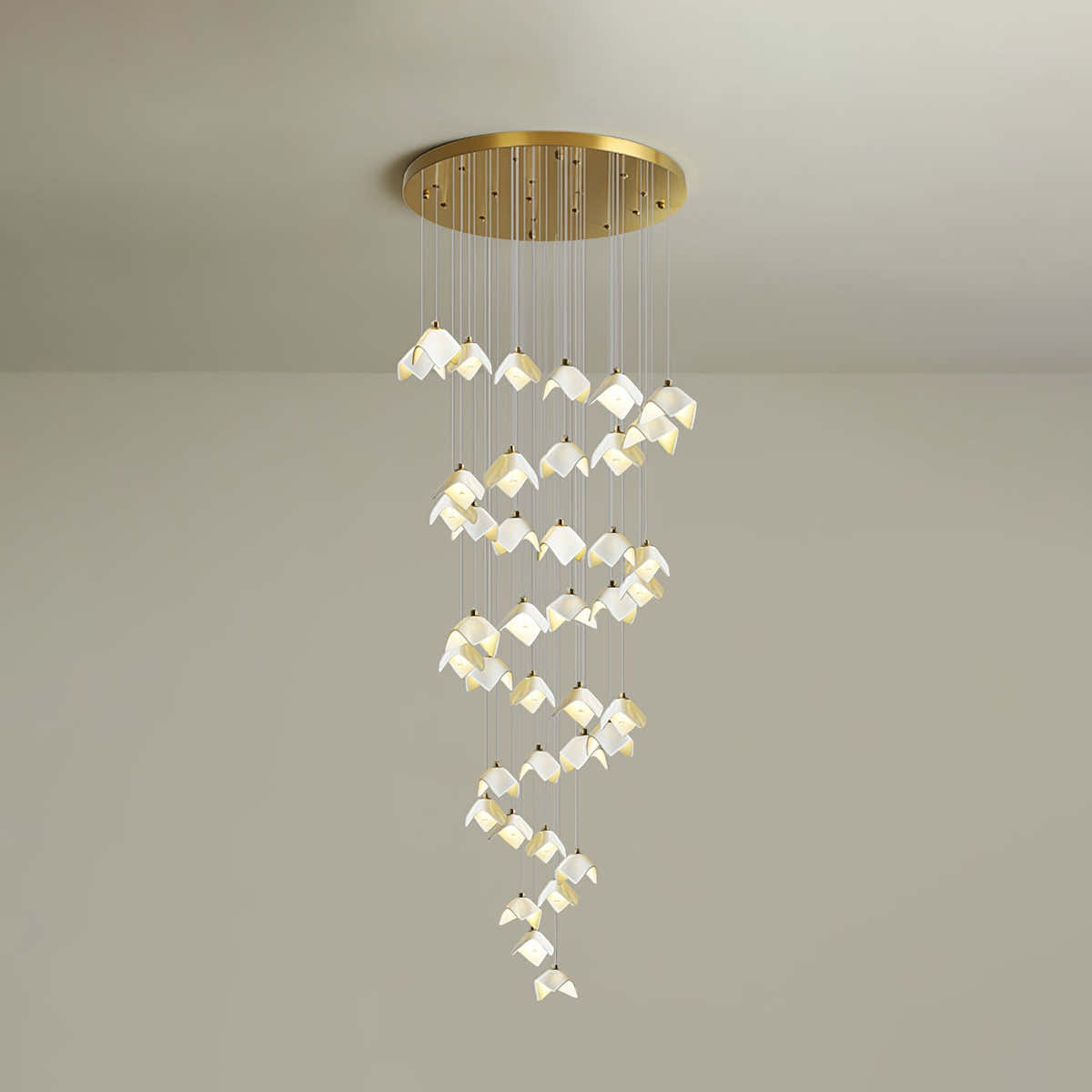 Orlani Cascade Stairs Chandelier