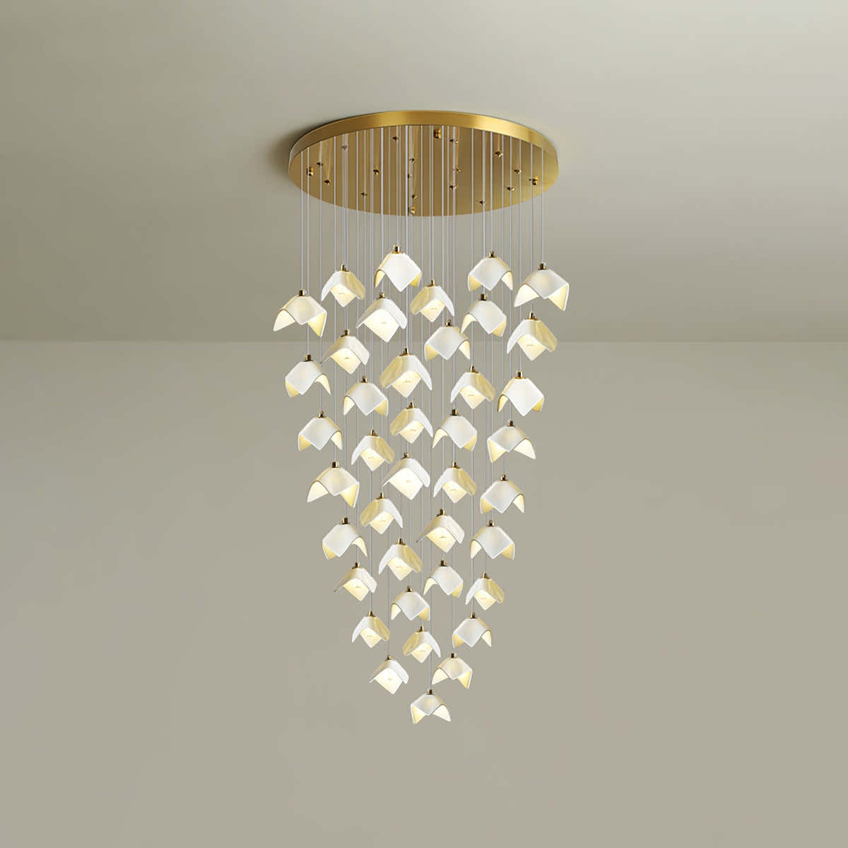 Orlani Cascade Stairs Chandelier