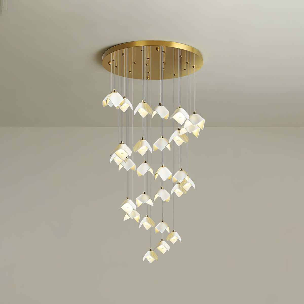Orlani Cascade Stairs Chandelier