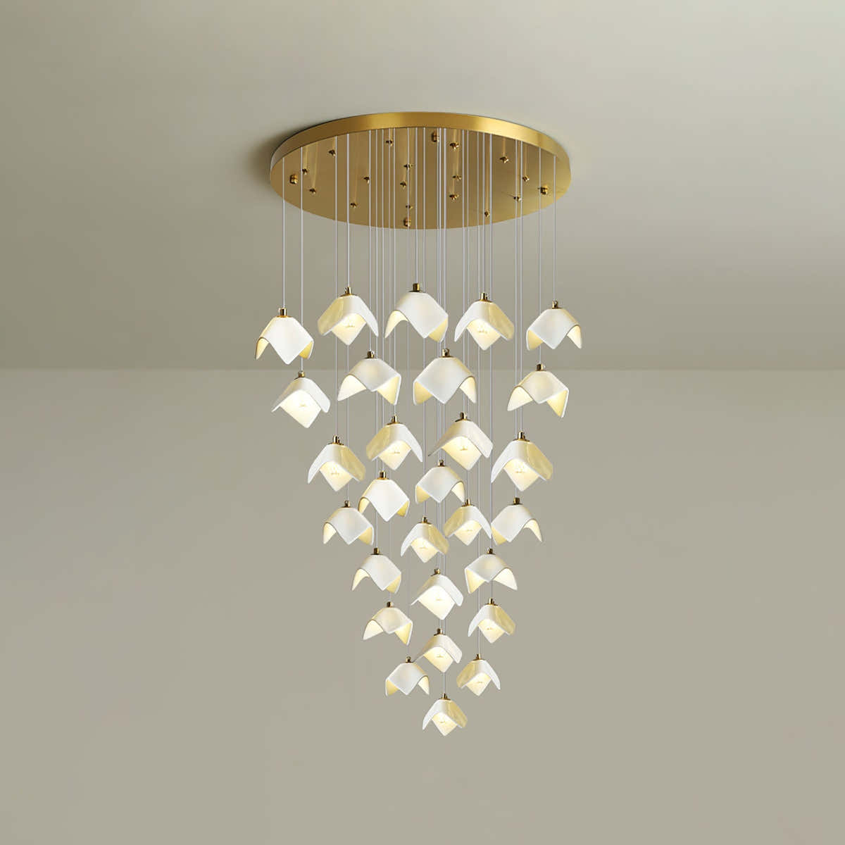 Orlani Cascade Stairs Chandelier