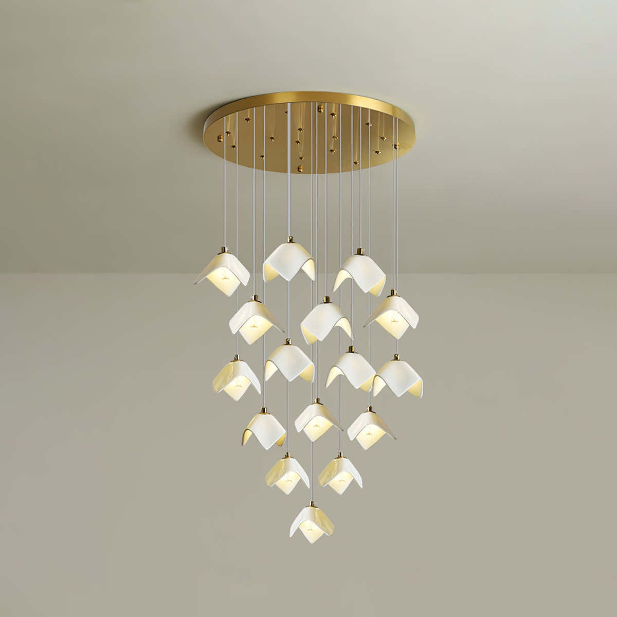 Orlani Cascade Stairs Chandelier