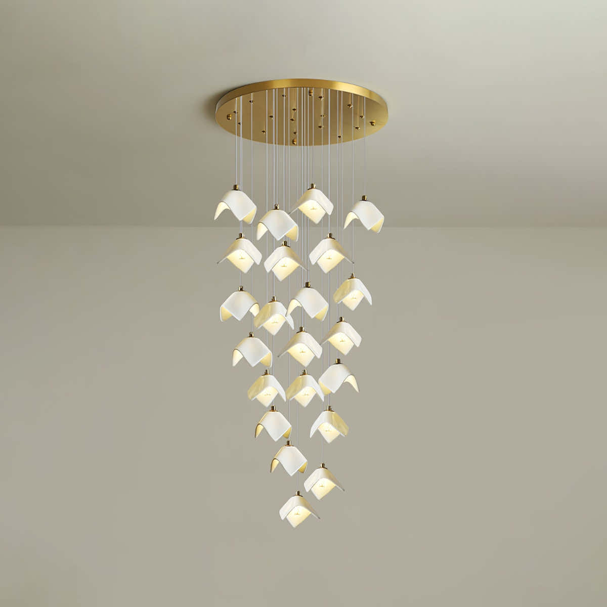 Orlani Cascade Stairs Chandelier