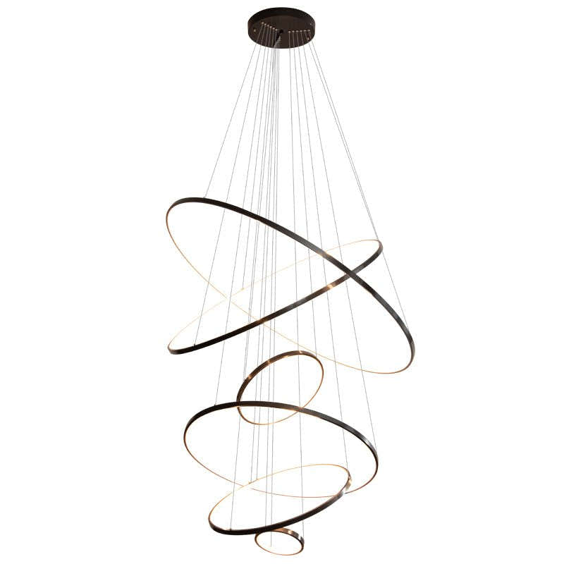 Orrery Rings Chandelier