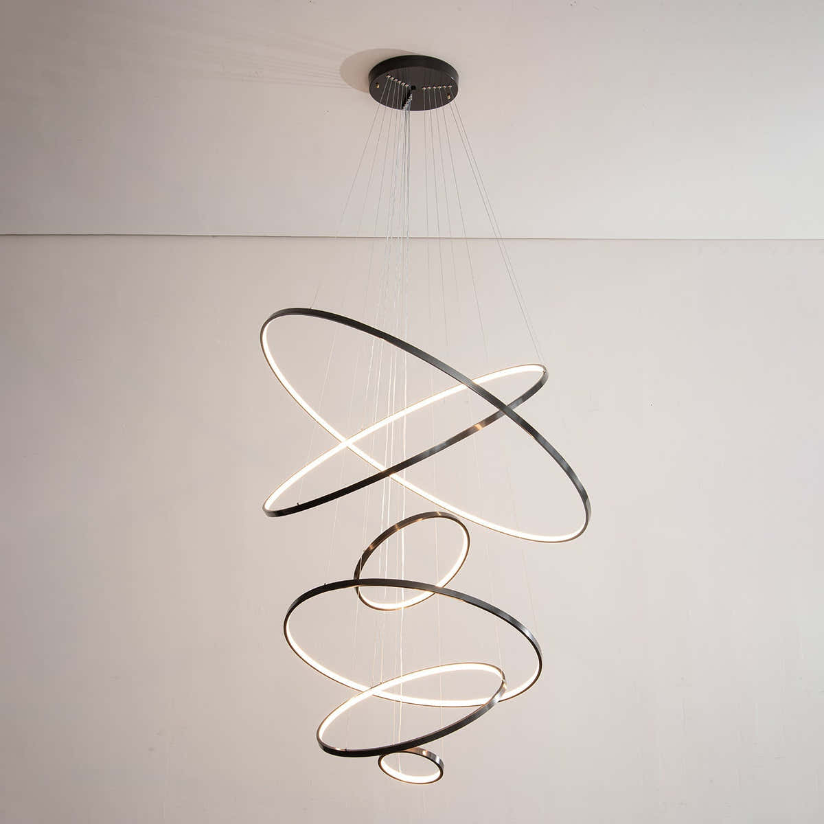 Orrery Rings Chandelier
