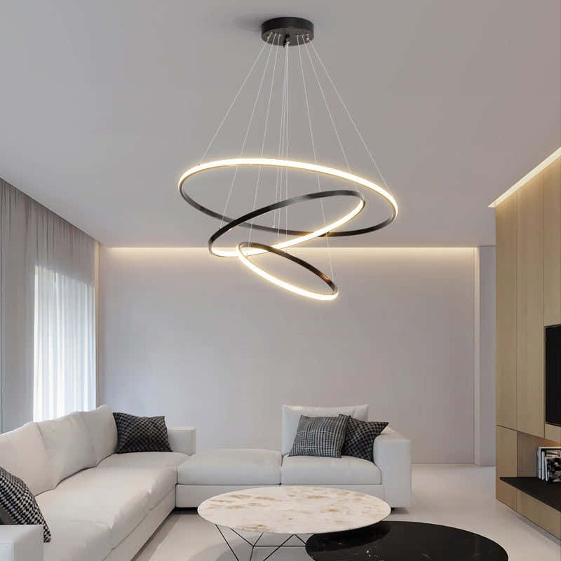 Orrery Rings Chandelier