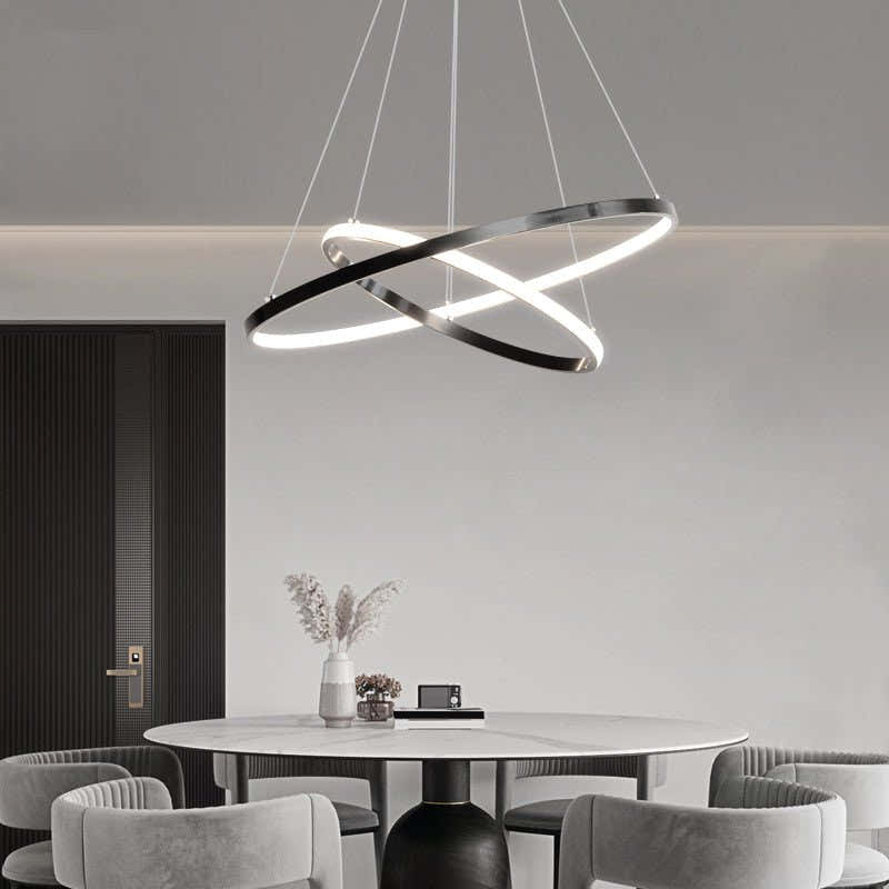Orrery Rings Chandelier