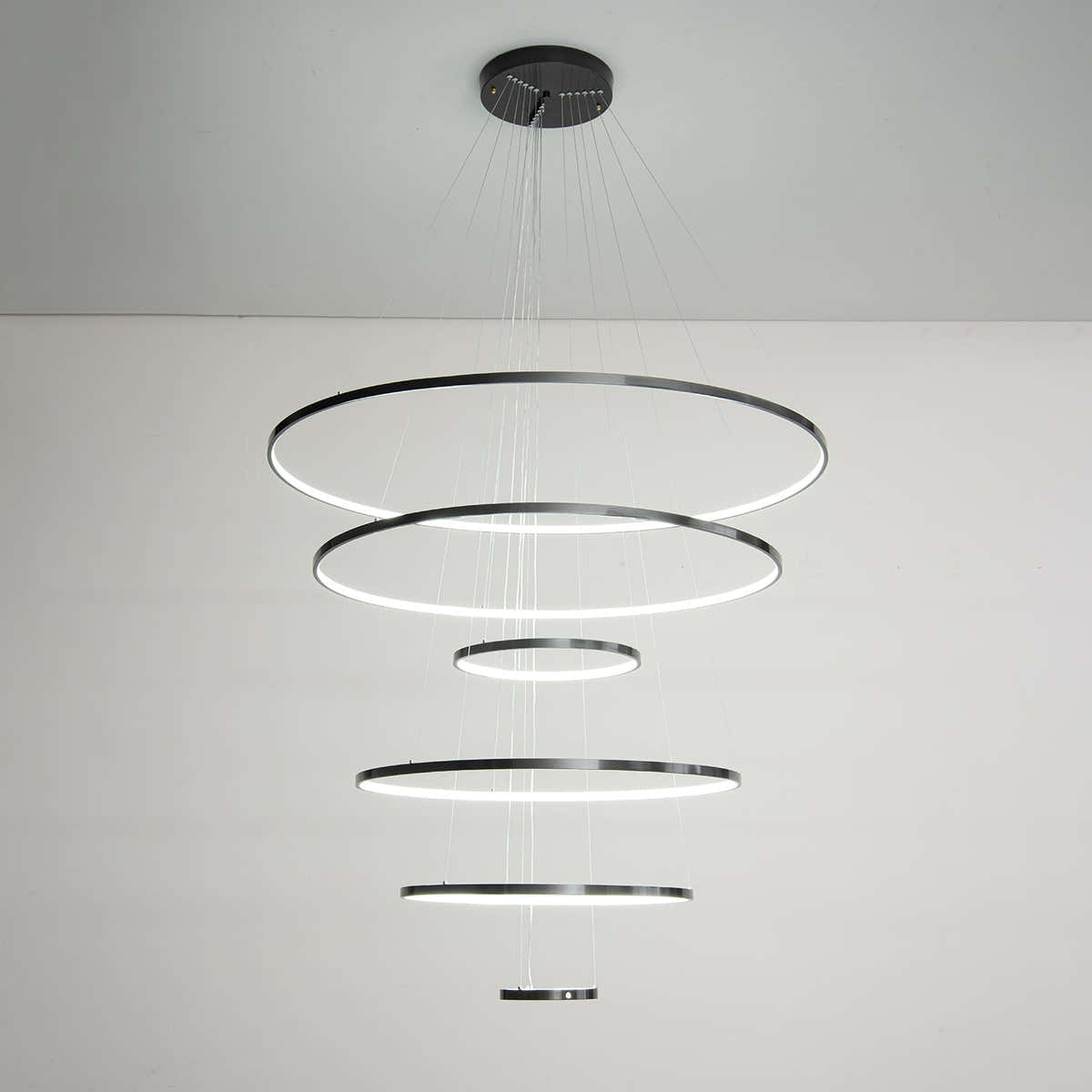 Orrery Rings Chandelier