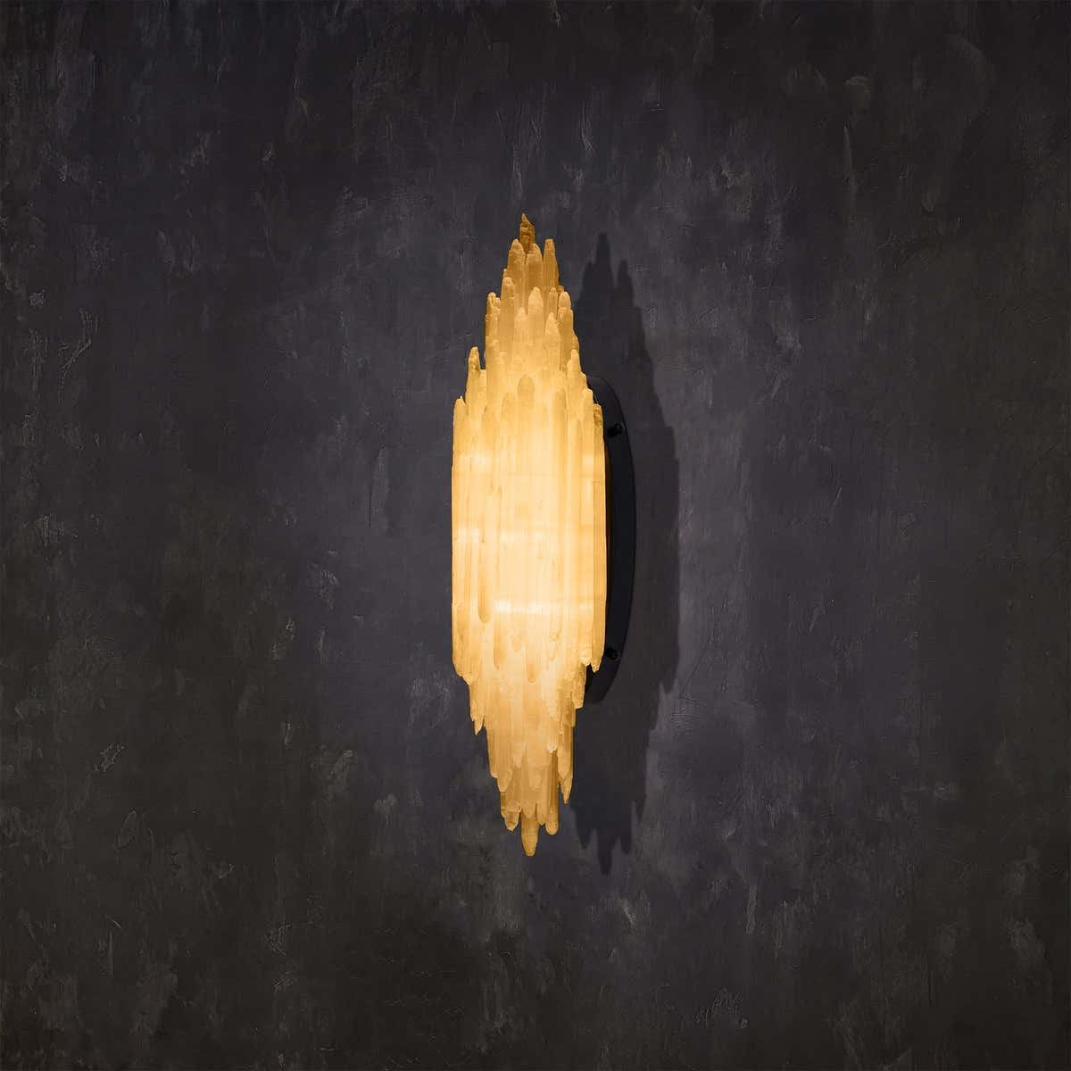 Art Selenite Wall Sconce