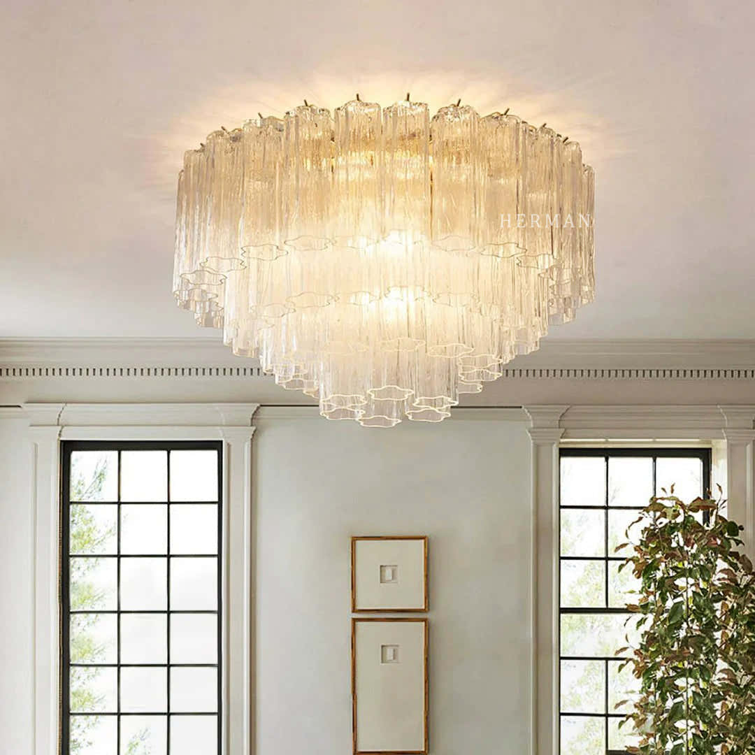 Petalia Murano Glass Flushmount 22"/32"