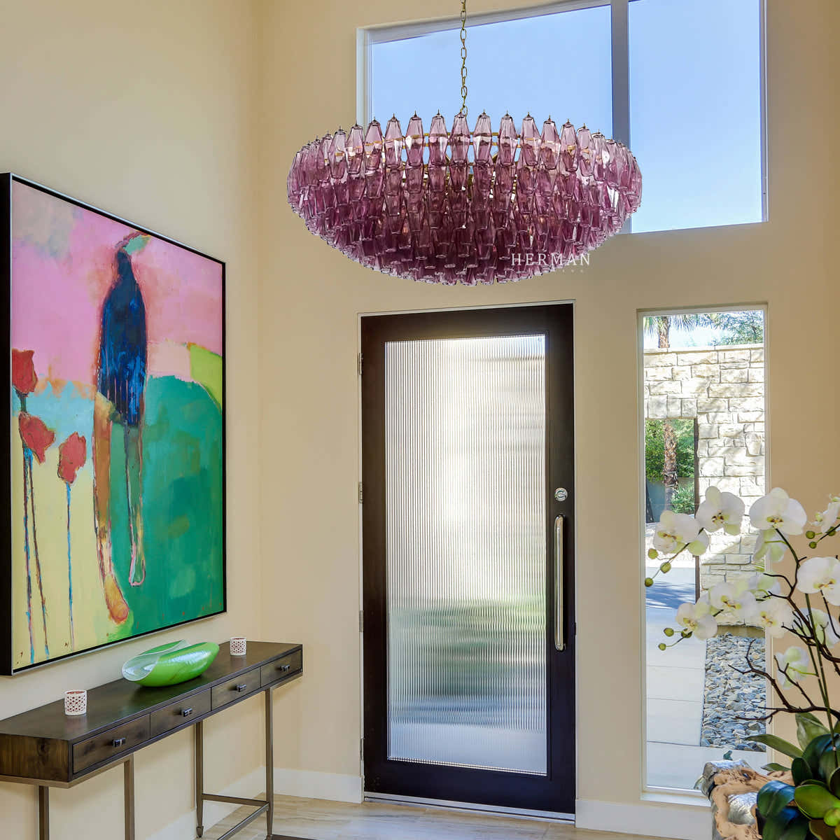 Sorrento Murano Glass Chandelier