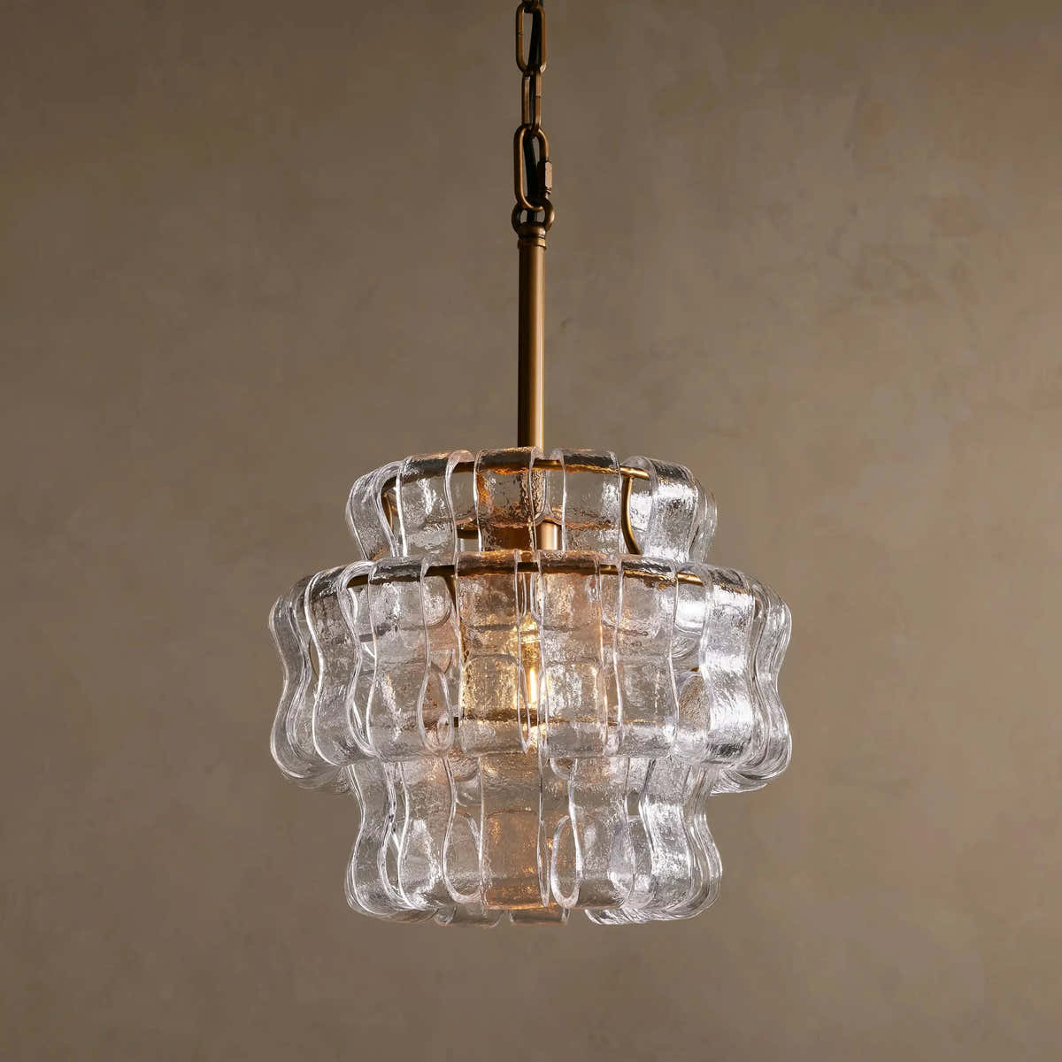 Amor Ghiaccio Glass Pendant Light