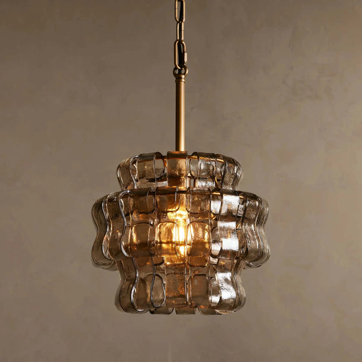Amor Ghiaccio Glass Pendant Light