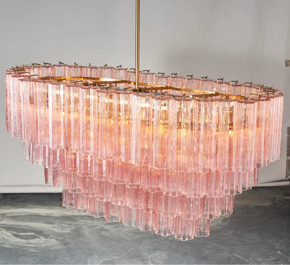 Dining Treviso Murano Chandelier 48"W
