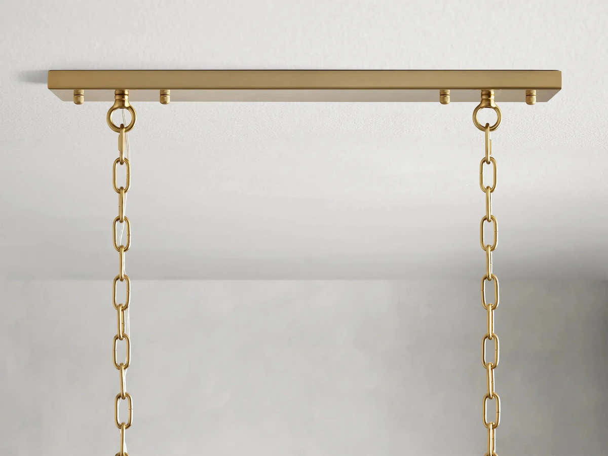 Amaya Rectangular Chandelier 40" 53"