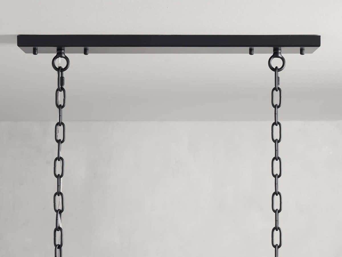 Amaya Rectangular Chandelier 40" 53"