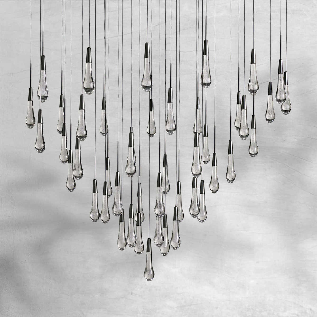 Soltaire Round Chandelier 17"24"36"48''58"