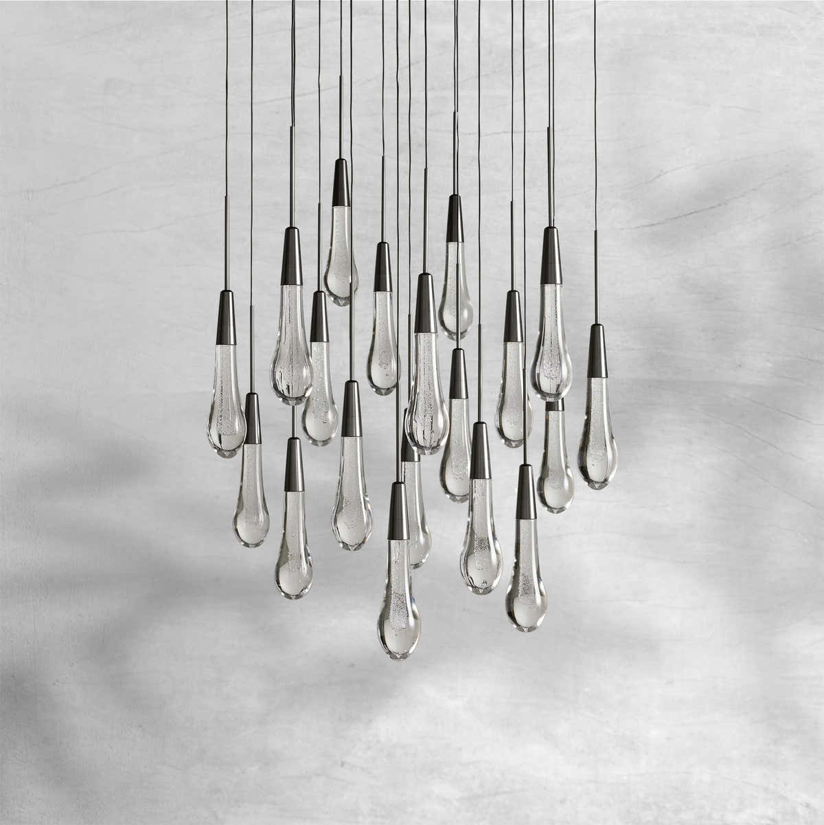 Soltaire Round Chandelier 17"24"36"48''58"