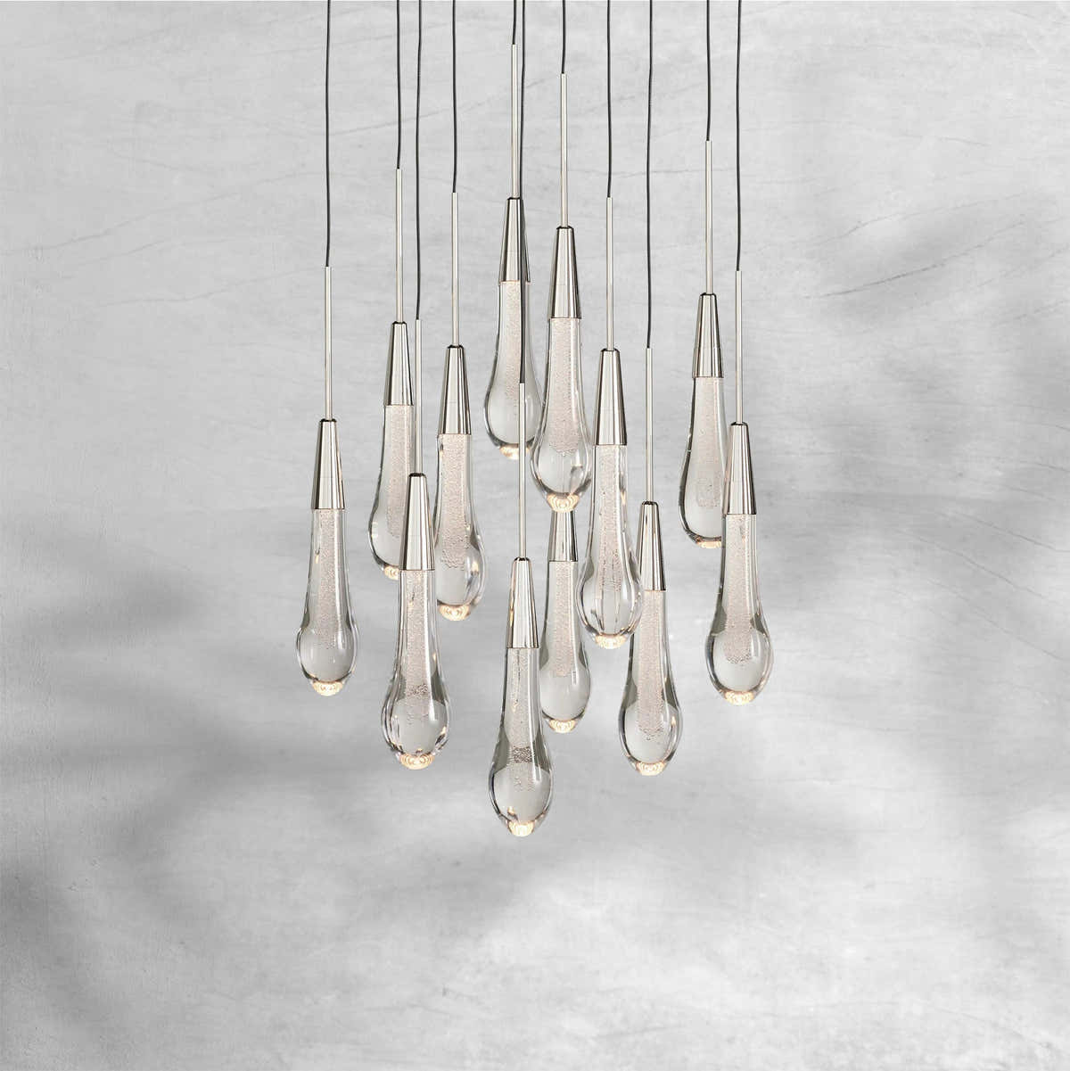 Soltaire Round Chandelier 17"24"36"48''58"