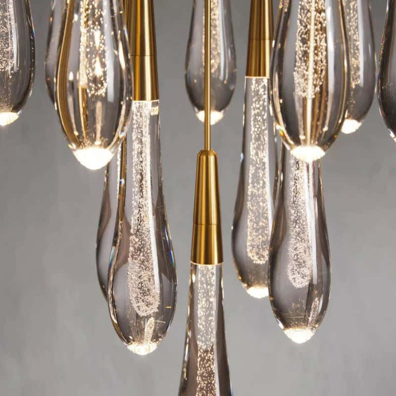 Soltaire Round Chandelier 17"24"36"48''58"