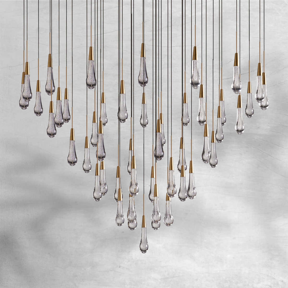 Soltaire Round Chandelier 17"24"36"48''58"