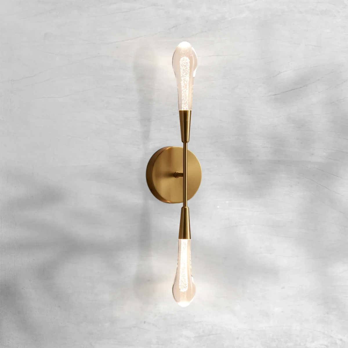 Soltaire Double Sconce