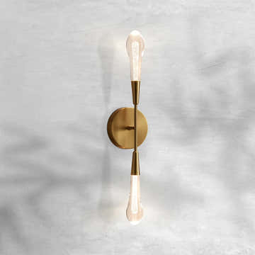 Soltaire Double Sconce
