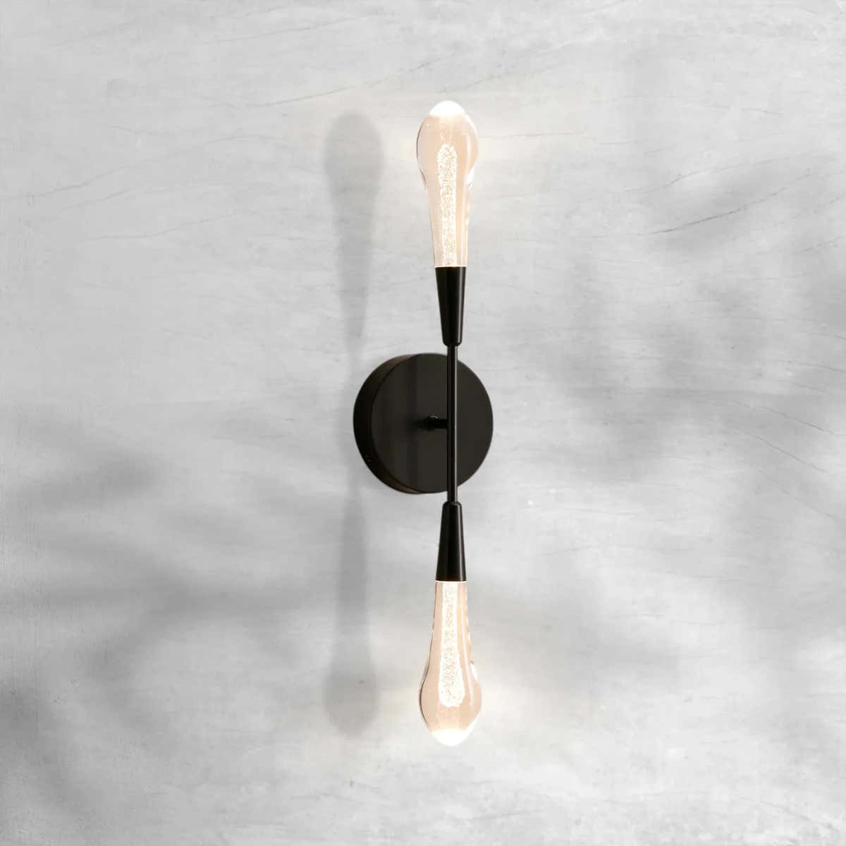 Soltaire Double Sconce