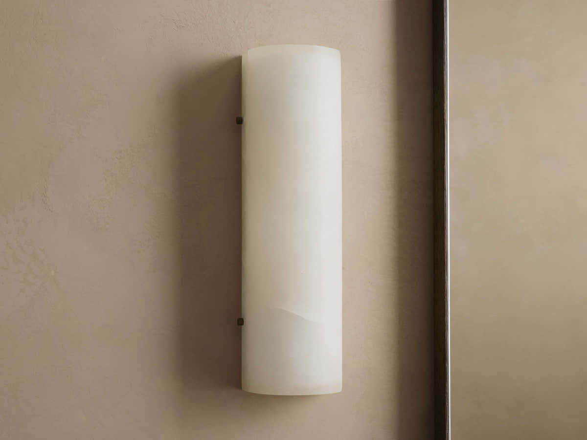Chayla Alabaster Stone Sconce 12'' 18''H